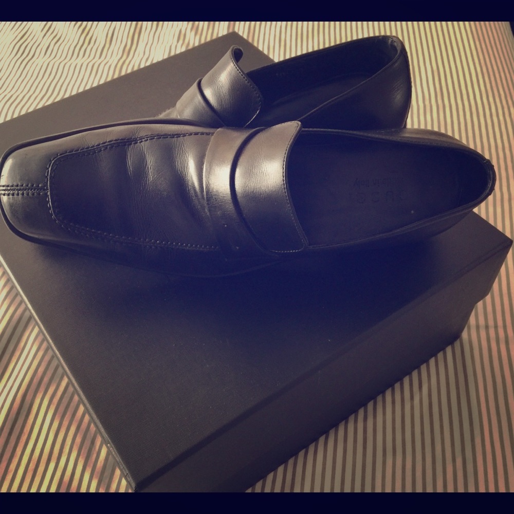 Gucci Black Men’s Leather Loafer